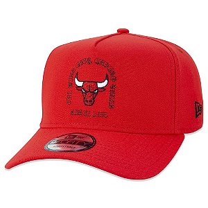 Boné New Era Chicago Bulls 940 A-Frame Street Gothic Writing