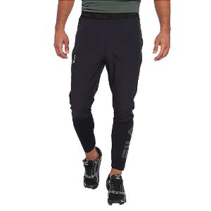 Calça Jogging Fila Masculina Letter Outline Preto