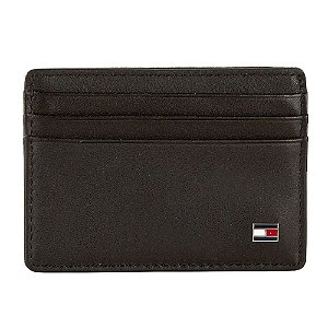 Carteira Porta Cartão Tommy Hilfiger Holder Marrom