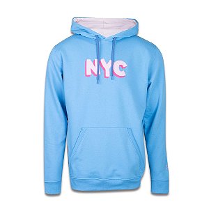 Moletom Canguru New Era NYC Sweet Winter Cand Color