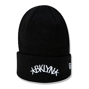 Gorro New Era Brooklyn Nets Core Basic Preto