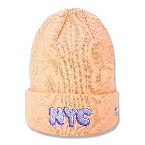 Gorro New Era NYC Sweet Winter Cute Laranja