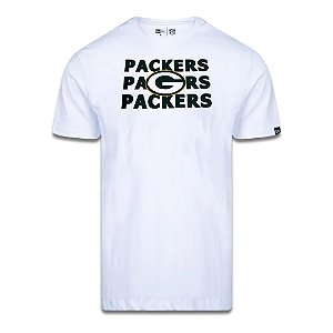 Camiseta New Era Green Bay Packers Core Team Branco