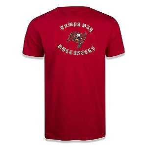 Camiseta New Era Tampa Bay Buccaneers Street Gothic Writing