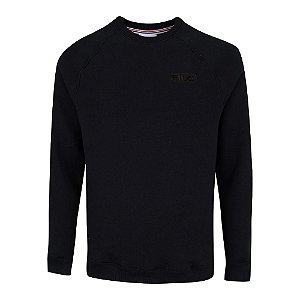 Moletom Fila Masculino Essencial Winter Preto