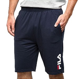 Bermuda de Moletom Fila Masculina Practical Logo