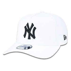 Boné New Era New York Yankees 940 A Frame SN White