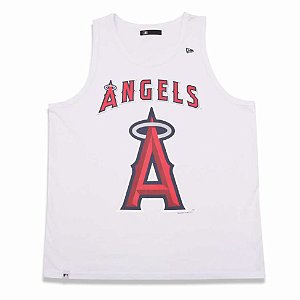 Regata Los Angeles Angels MLB Branca - New Era