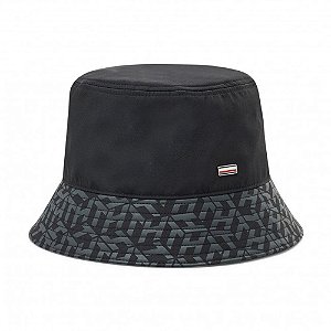 Chapeu Bucket Tommy Hilfiger Elevated Business Hat Preto
