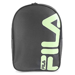 Mochila Fila Unissex Big Logo Cinza Verde