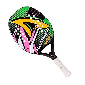 Raquete de Beach Tennis Shark Hammer 2022 Fibra de Vidro