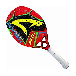 Raquete de Beach Tennis Shark Tornado 2022 Fibra de Vidro