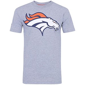 Camiseta Denver Broncos Basic NFL Cinza - New Era