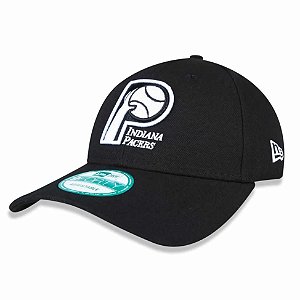 Boné Indiana Pacers 940 Snapback White on Black - New Era