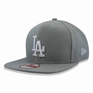 Boné Los Angeles Dodgers strapback White on Gray MLB - New Era