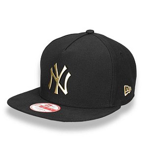 Boné New York Yankees 950 A-Frame Golden Metal MLB - New Era