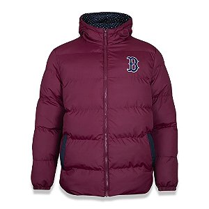 Jaqueta Puffer New Era Boston Red Sox Modern Classic Mininal