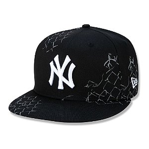 Boné New Era New York Yankees 950 Fence Black