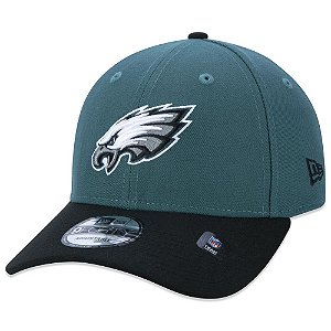 Boné New Era Philadelphia Eagles 940 SN Aba Curva Verde