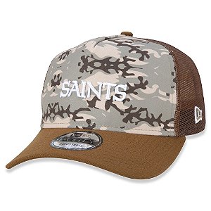 Boné New Era New Orleans Saints 940 AFrame Neutral Wild Camo