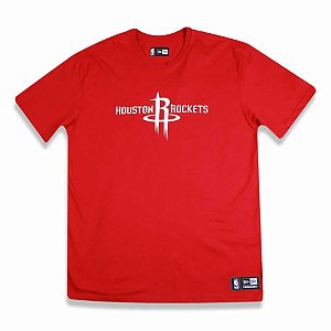 Camiseta Houston Rockets NBA Basic Vermelho - New Era