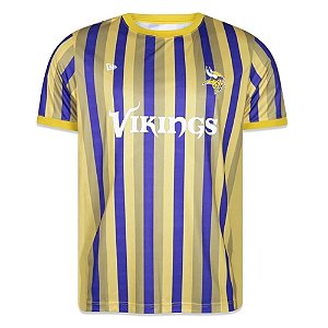 Camiseta New Era Minnesota Vikings Soccer Style Lines