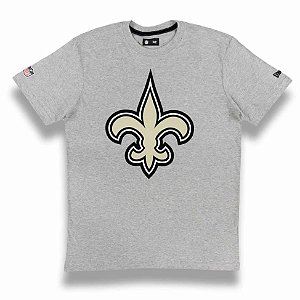 Camiseta New Orleans Saints Basic Cinza- New Era