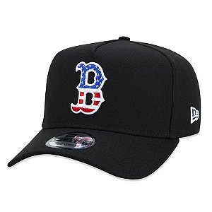 Boné New Era Boston Red Sox 940 A-Frame USA Preto