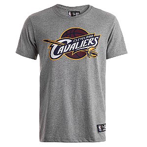 Camiseta Cleveland Cavaliers NBA Basic Cinza - New Era