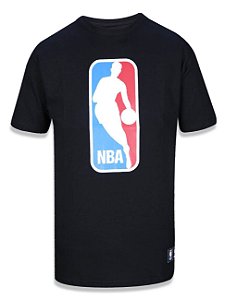 Camiseta LogoMan NBA Preto - New Era