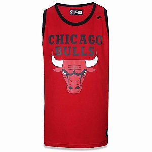 Regata Chicago Bulls Basic Vermelho - New Era