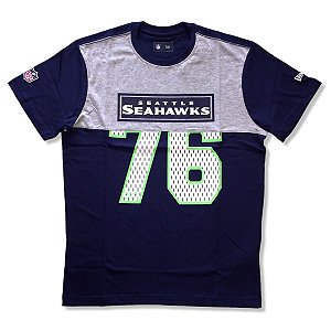 Camiseta Seattle Seahawks Crop Number - New Era