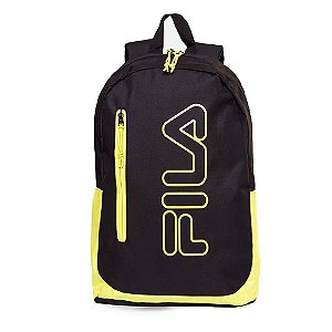 Mochila Fila Unisex Double Color Preto Verde