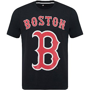 Camiseta Boston Red Sox Basic Azul - New Era