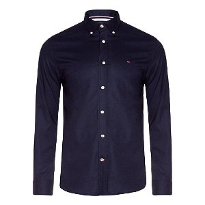 Camisa Social Tommy Hilfiger Core Stretch Reg Oxford Shirt