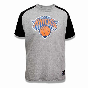 Camiseta New York Knicks NBA Heather Basic - New Era