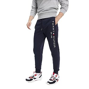 Calça Jogger Moletom Tommy Hilfiger Basic Branded Sweatpants