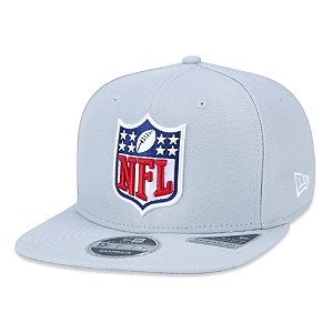 Boné New Era 950 NFL Team Logo Basic Cinza