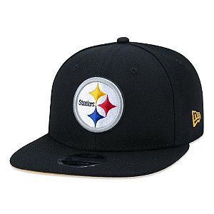 Boné New Era Pittsburgh Steelers 950 Team Color Preto