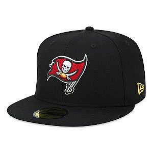 Boné New Era 5950 Tampa Bay Buccaneers Core Preto