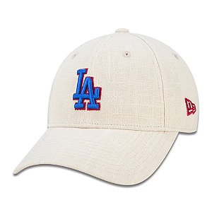 Boné New Era Los Angeles Dodgers 940 Girls Bege