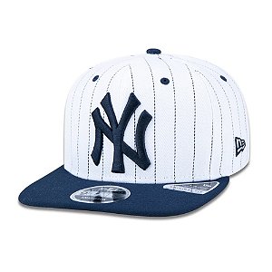 Boné New Era New York Yankees 950 Core Pinstripe Branco