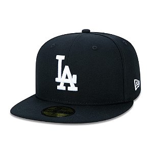 Boné New Era Los Angeles Dodgers 5950 MLB Preto