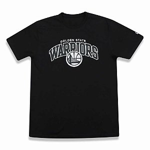 Camiseta Golden State Warriros Pop Silver NBA - New Era