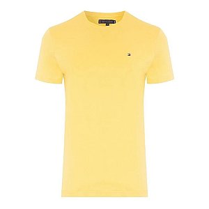 Camiseta Tommy Hilfiger WCC Essential CTN Tee Amarelo