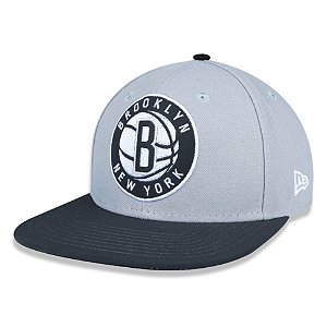 Boné Brooklyn Nets Black Reflective 950 Snapback NBA - New Era