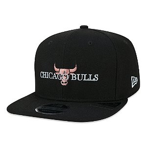 Boné New Era Chicago Bulls 950 Classic Preto