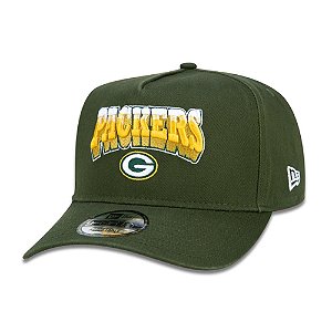 Boné New Era Green Bay Packers 940 A-Frame Core Verde