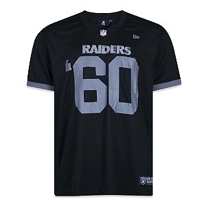 Camiseta Jersey New Era Las Vegas Raiders Core Preto