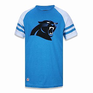 Camiseta Carolina Panthers Logo Raglan - New Era